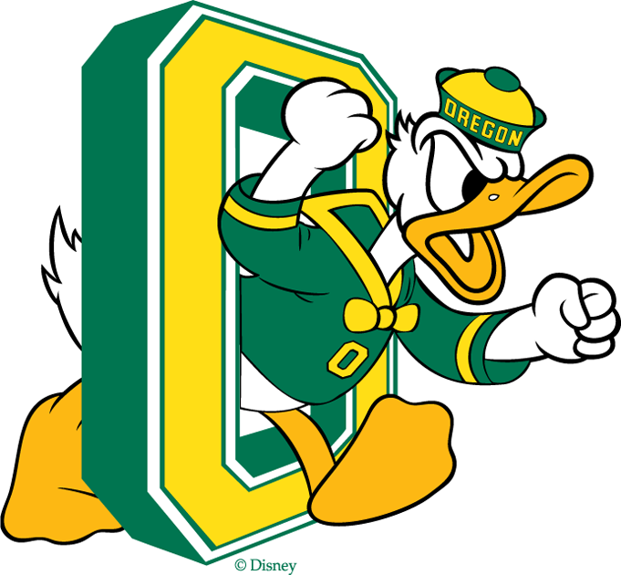 Oregon Ducks 1974-1993 Primary Logo diy iron on heat transfer